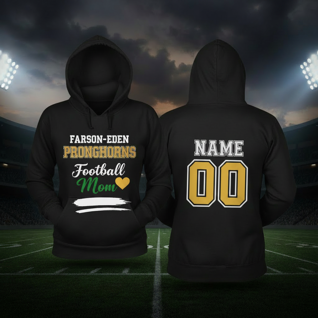 Farson-Eden Pronghorns Hoodie - No Initials