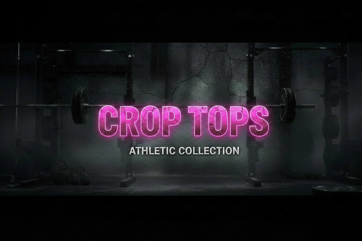Women's Crop Tops - Athletic Collection Banner