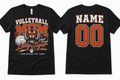 Volleyball Mom Lady Tiger Tee