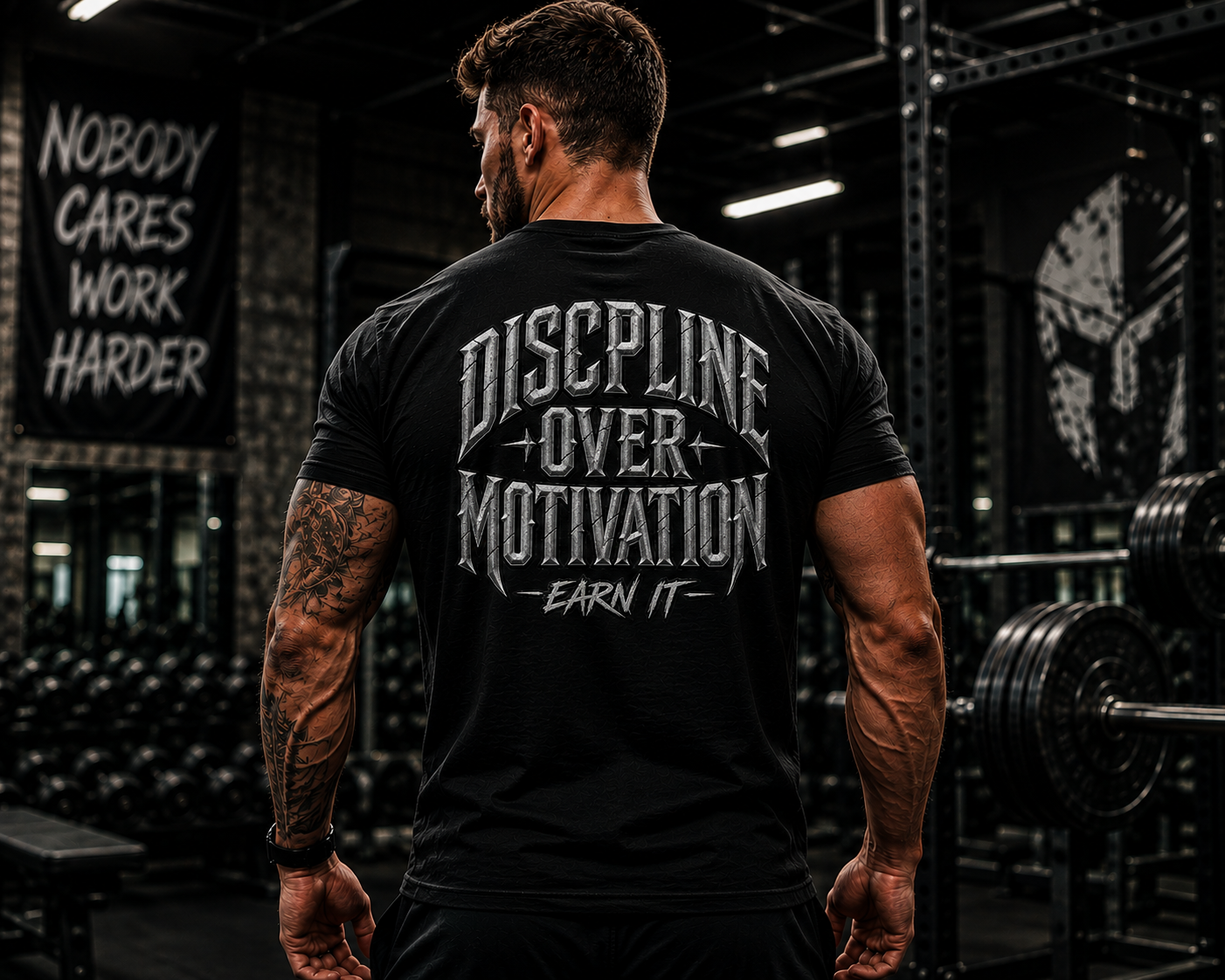 Discipline Over Motivation Tee