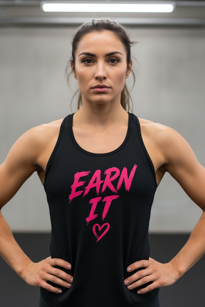 Earn It Tank - Upper Body Lifestyle Take 2