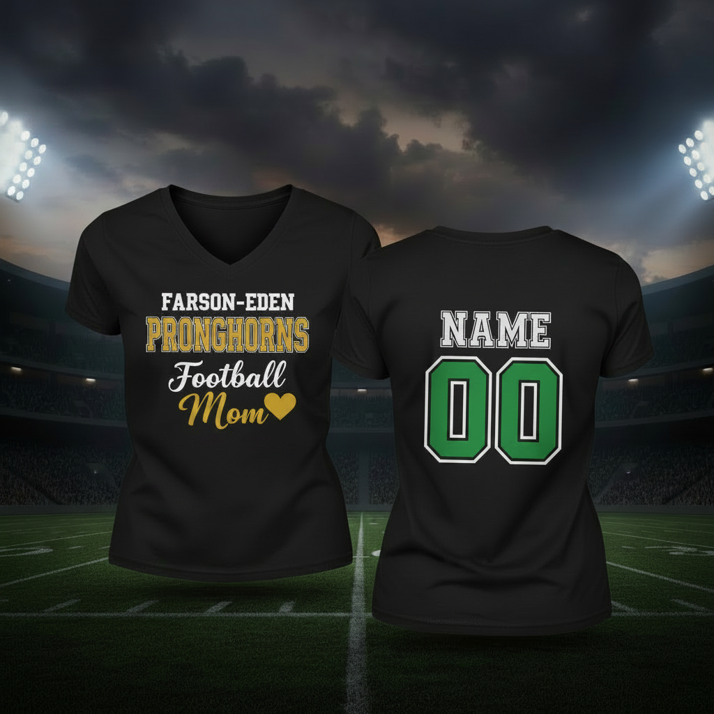 Farson-Eden Pronghorns V-Neck - No Initials