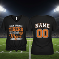 Football Mom Tee - V-Neck Front Match