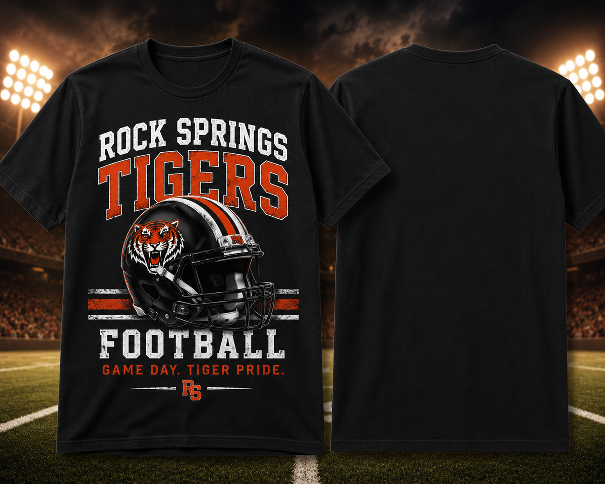 Game Day Football Tee / Rock Springs Tigers