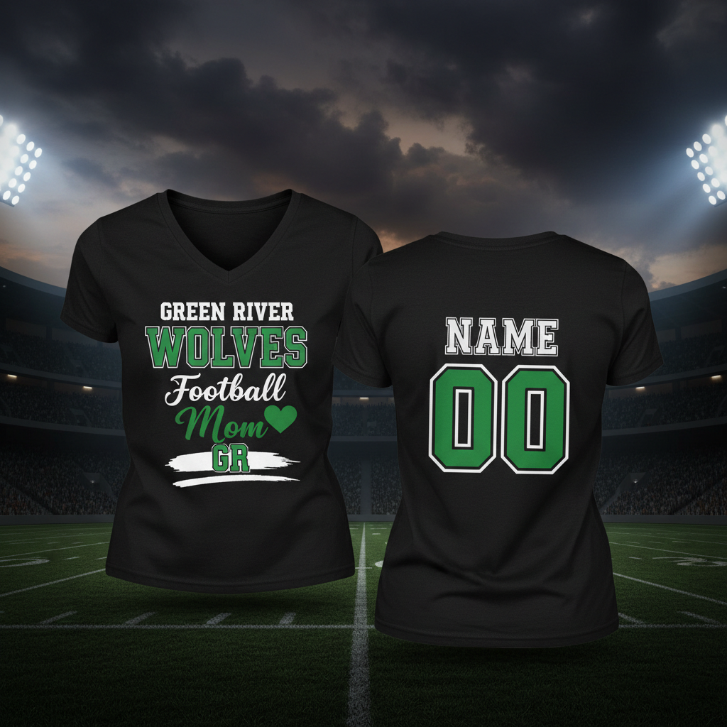 Green River Wolves V-Neck Fresh Attempt