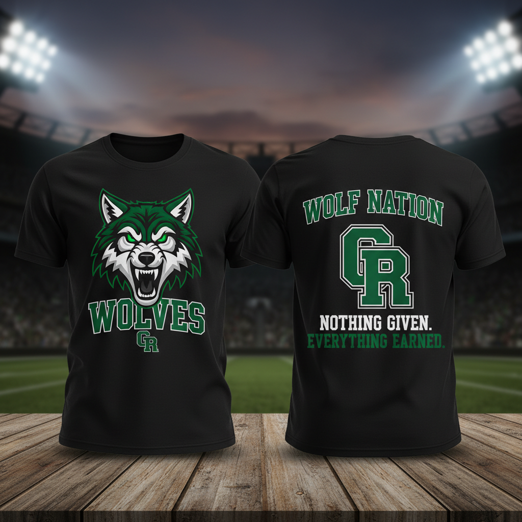 Wolves Tee - High Quality